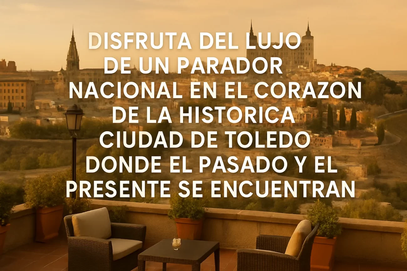Disfruta del lujo de un Parador Nacional en el corazón de la histórica ciudad de Toledo donde el pasado y el presente se encuentran