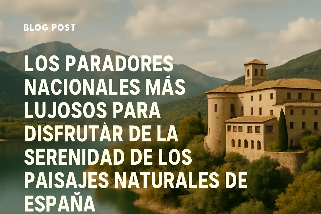 Los Paradores Nacionales más lujosos para disfrutar de la serenidad de los paisajes naturales de España