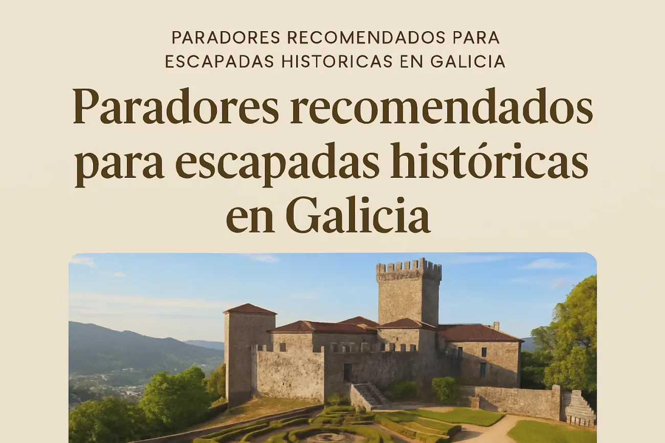 Paradores recomendados para escapadas histórica en Galicia