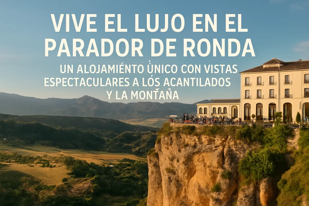 Vive-el-lujo-en-el-Parador-de-Ronda-un-alojamiento-unico-con-vistas-espectaculares-a-los-acantilados-y-la-montana | Paradores.tv Vive el lujo en el Parador de Ronda un alojamiento único con vistas espectaculares a los acantilados y la montaña