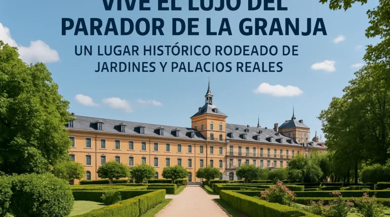 Vive el lujo del Parador de La Granja un lugar histórico rodeado de jardines y palacios reales
