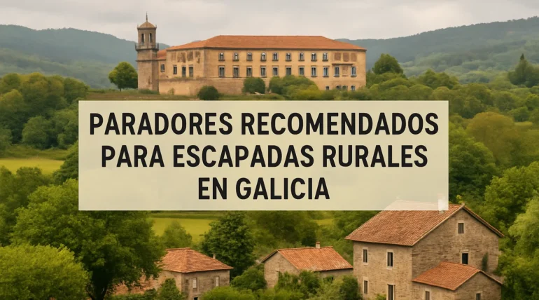 Paradores recomendados para escapadas rural en Galicia