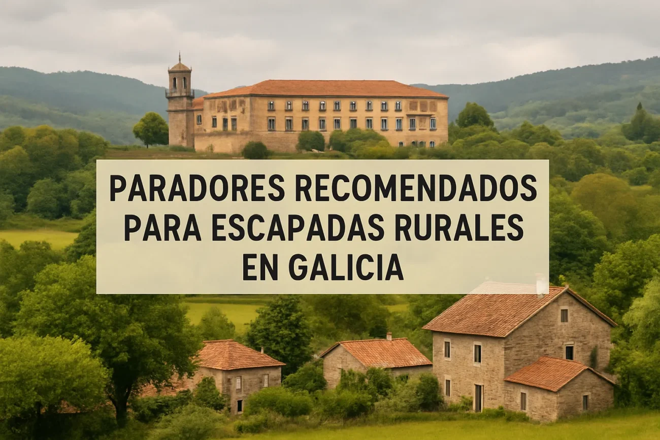 Paradores recomendados para escapadas rural en Galicia