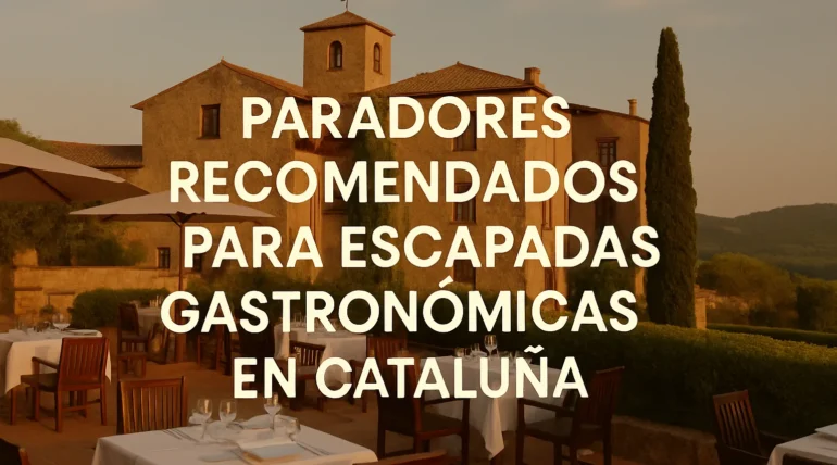Paradores recomendados para escapadas gastronómica en Cataluña