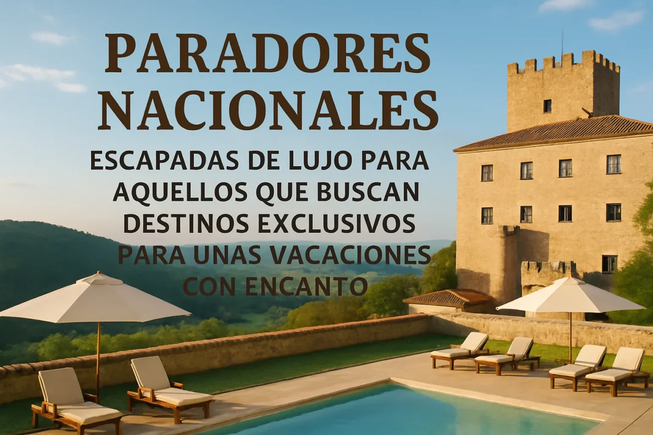 Paradores Nacionales: Escapadas de lujo para aquellos que buscan destinos exclusivos para unas vacaciones con encanto