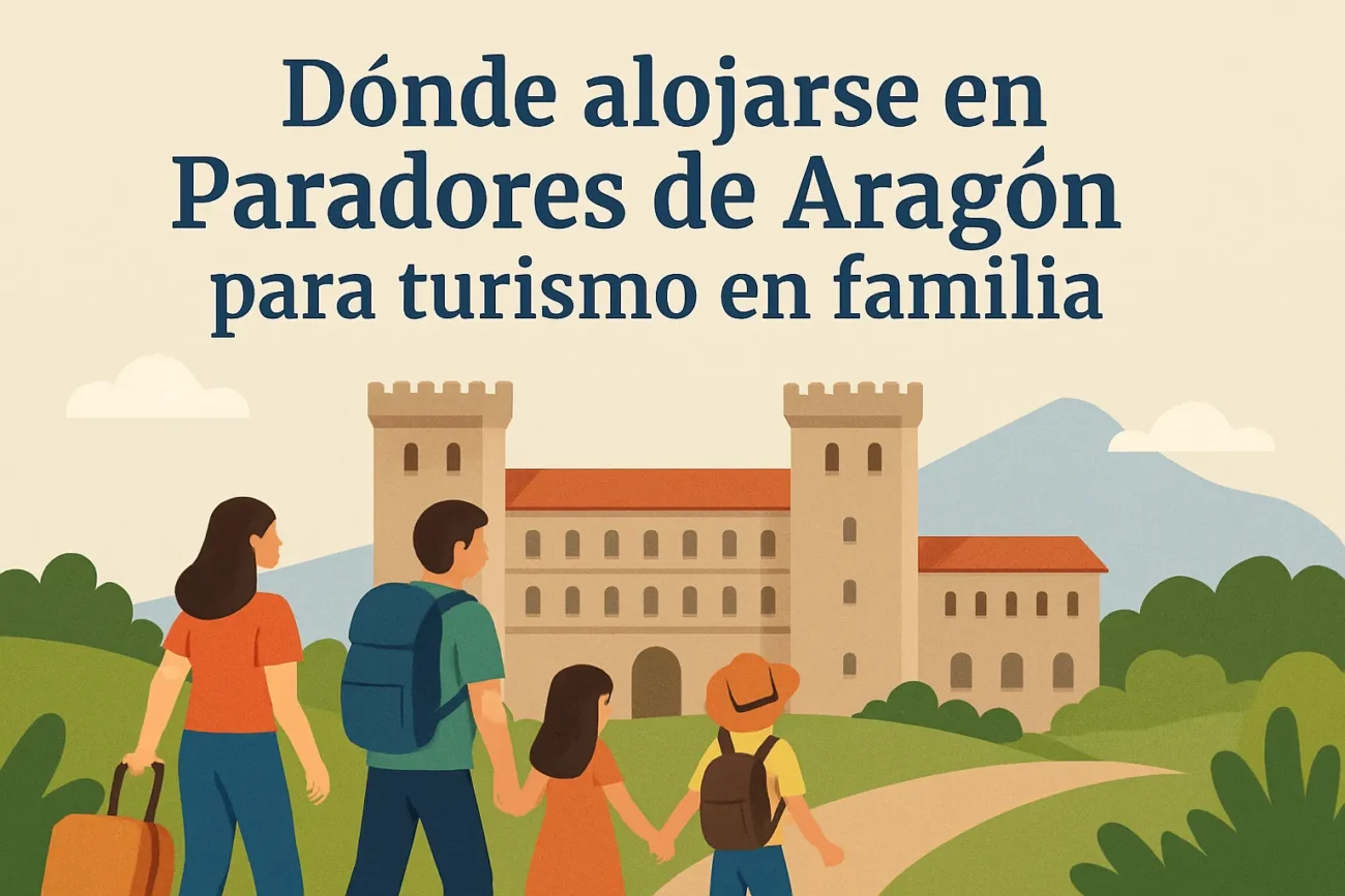 Dónde alojarse en Paradores de Aragón para turismo en familia
