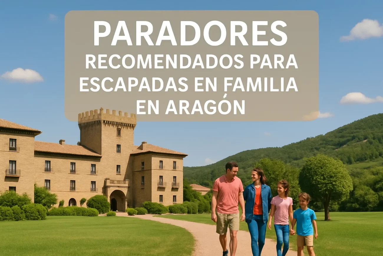 Paradores recomendados para escapadas en familia en Aragón