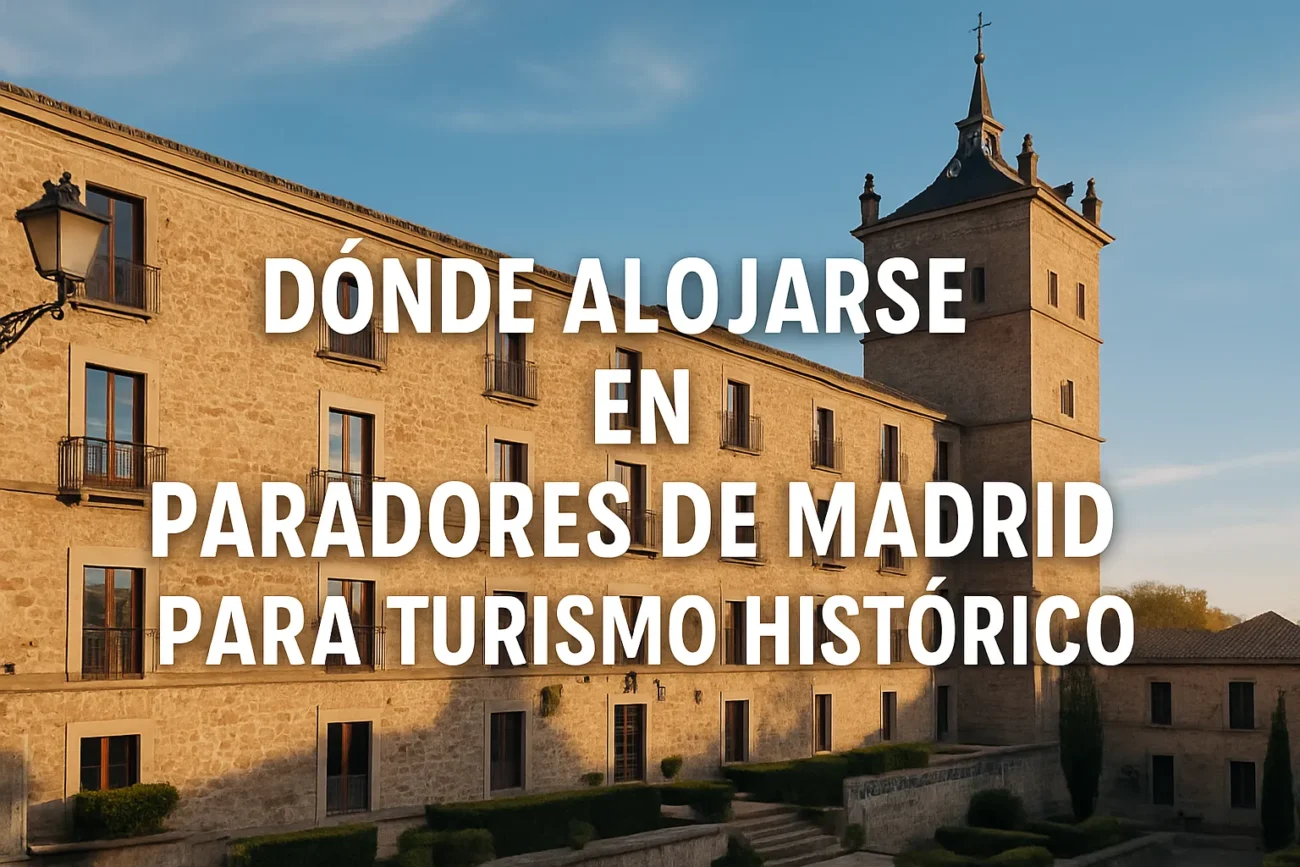 Dónde alojarse en Paradores de Madrid para turismo histórica