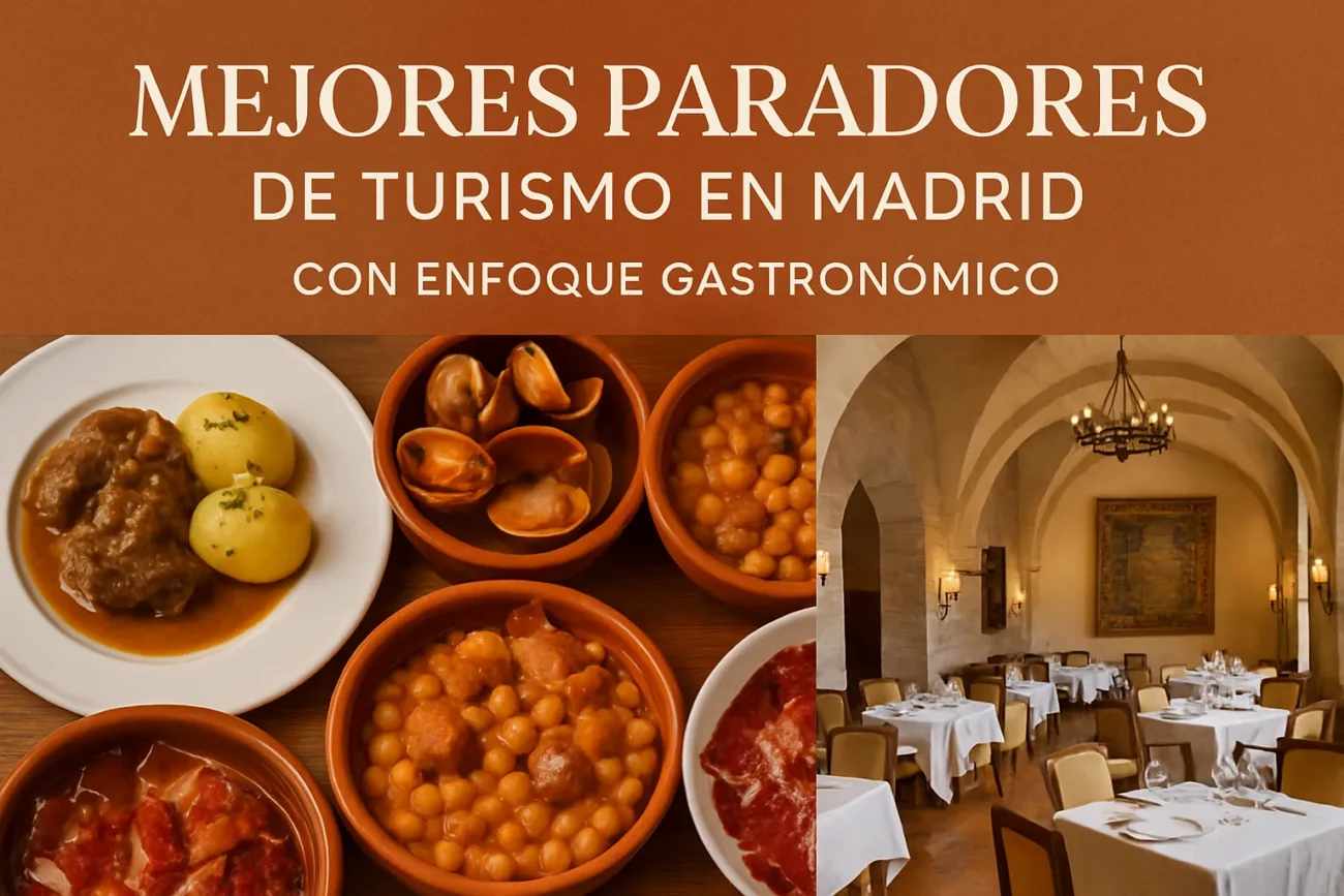 Mejores-Paradores-de-turismo-en-Madrid-con-enfoque-gastronomica | Paradores.tv Mejores Paradores de turismo en Madrid con enfoque gastronómica