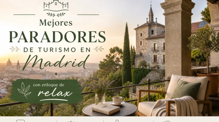 Mejores Paradores de turismo en Madrid con enfoque de relax