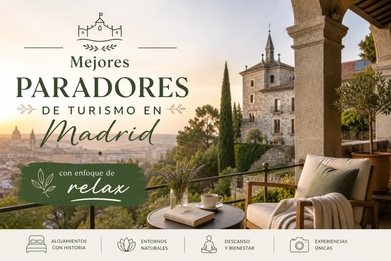 Mejores Paradores de turismo en Madrid con enfoque de relax