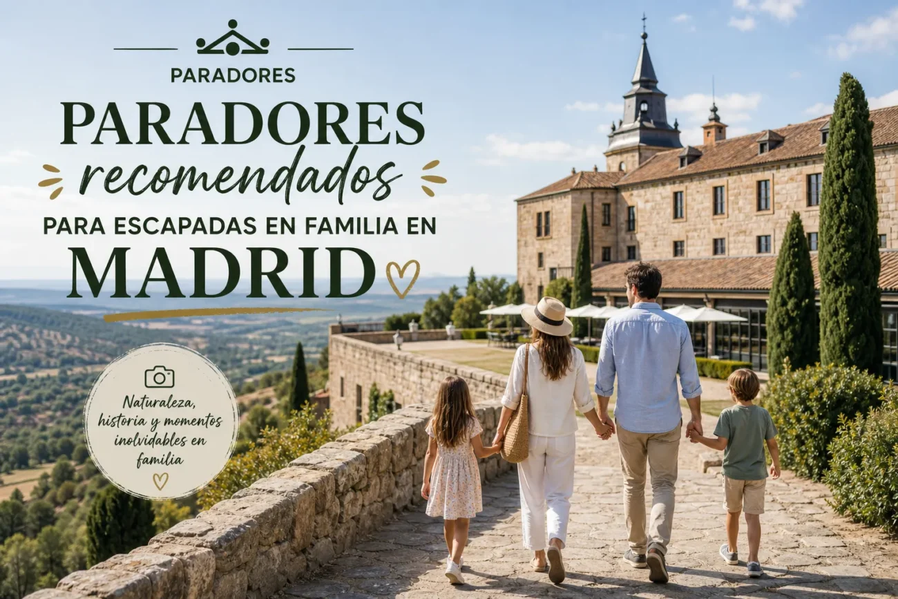 Paradores recomendados para escapadas en familia en Madrid
