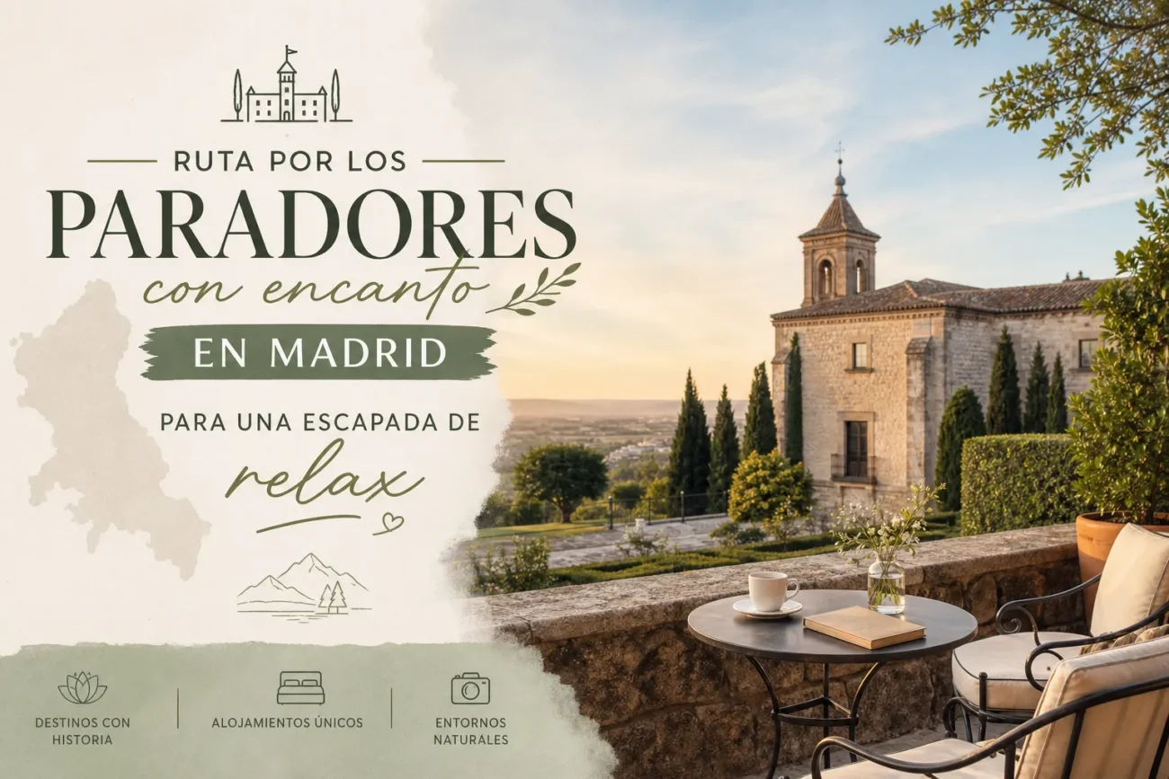 Ruta por los Paradores con encanto en Madrid para una escapada de relax
