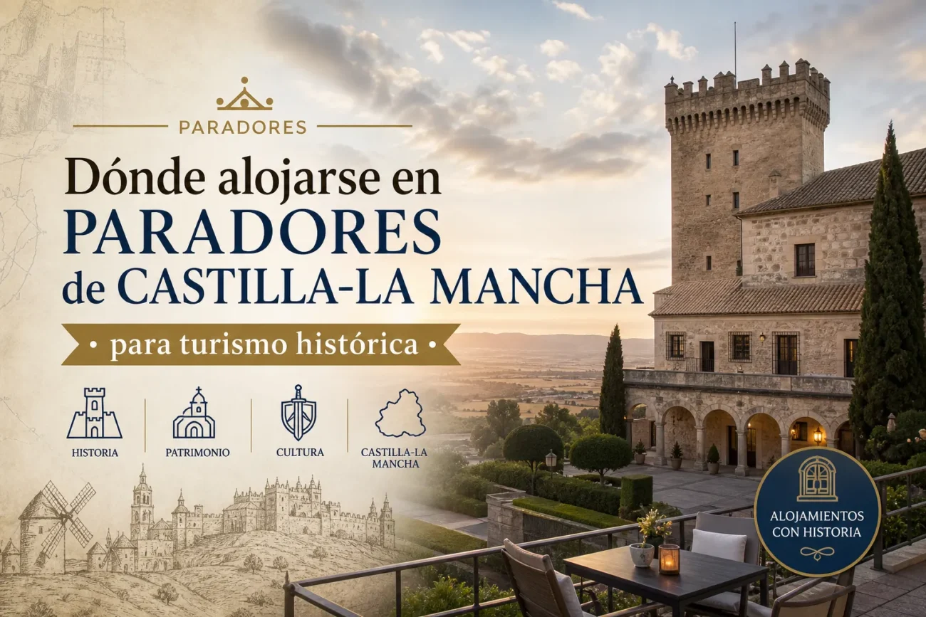 Donde-alojarse-en-Paradores-de-Castilla-La-Mancha-para-turismo-historica | Paradores.tv Dónde alojarse en Paradores de Castilla-La Mancha para turismo histórica