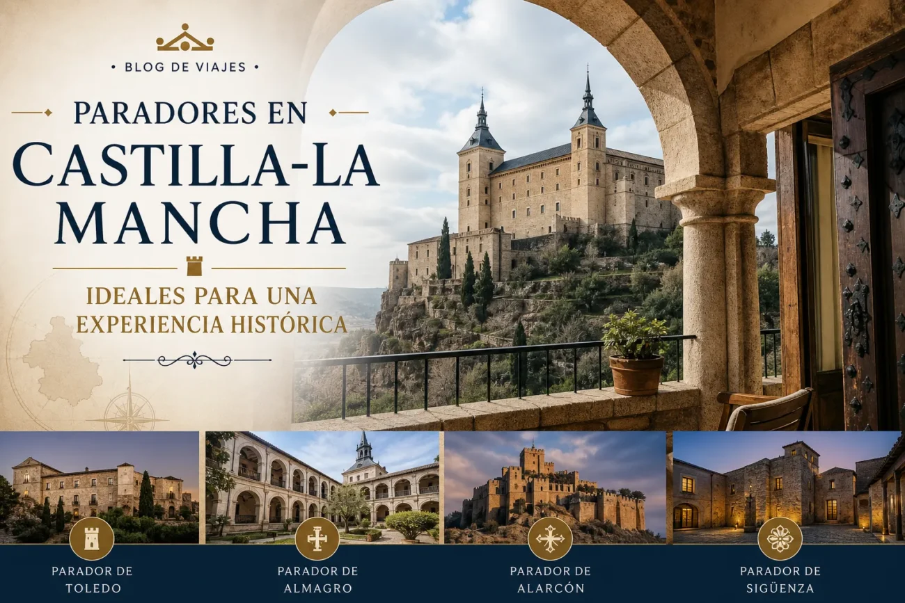 Paradores en Castilla-La Mancha ideales para una experiencia histórica
