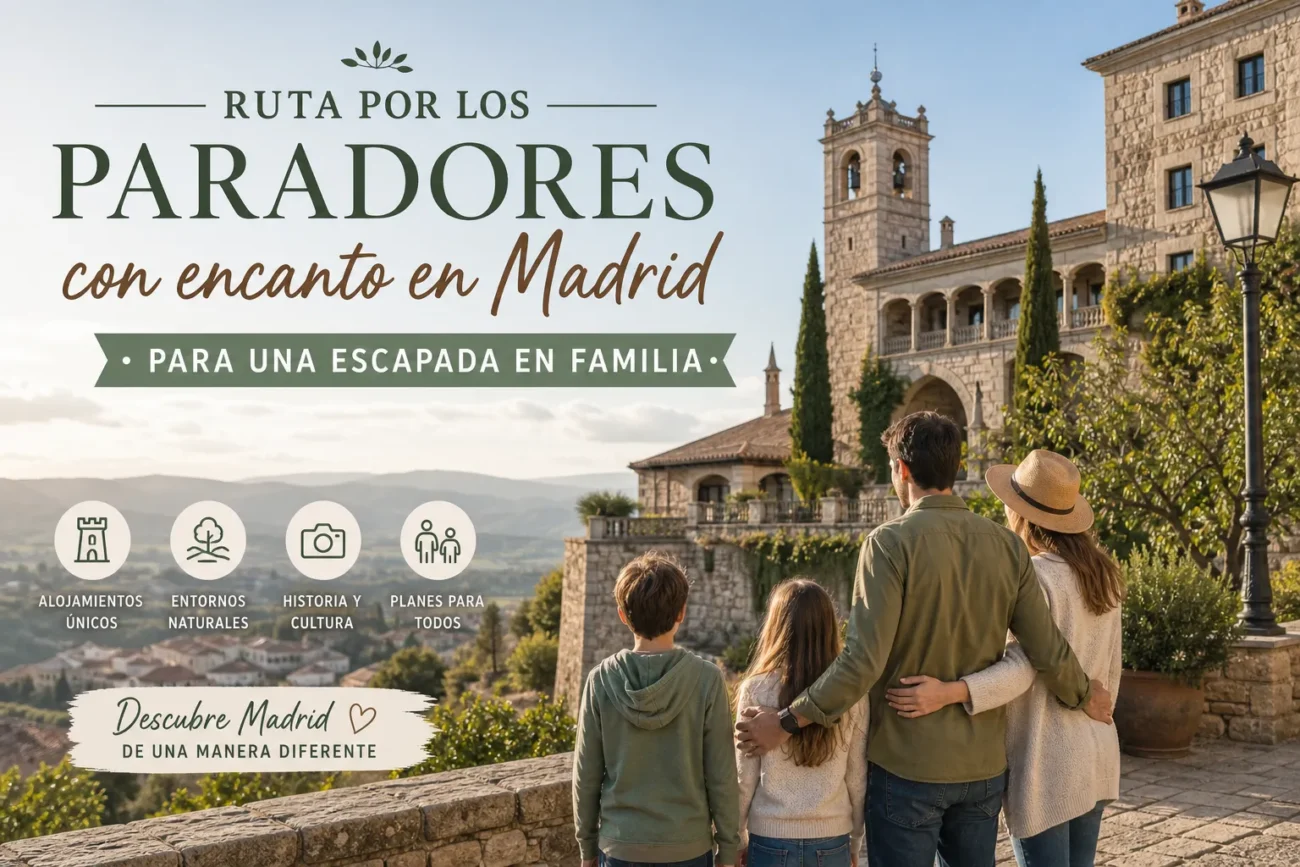 Ruta-por-los-Paradores-con-encanto-en-Madrid-para-una-escapada-en-familia | Paradores.tv Ruta por los Paradores con encanto en Madrid para una escapada en familia