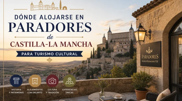 Dónde alojarse en Paradores de Castilla-La Mancha para turismo cultural