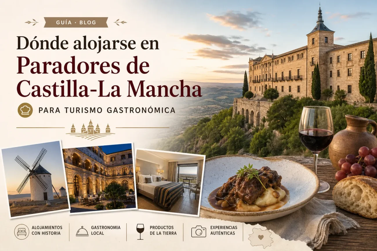 Donde-alojarse-en-Paradores-de-Castilla-La-Mancha-para-turismo-gastronomica | Paradores.tv Dónde alojarse en Paradores de Castilla-La Mancha para turismo gastronómica