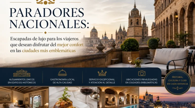 Paradores-Nacionales-Escapadas-de-lujo-para-los-viajeros-que-desean-disfrutar-del-mejor-confort-en-las-ciudades-mas-emblematicas | Paradores.tv Paradores Nacionales: Escapadas de lujo para los viajeros que desean disfrutar del mejor confort en las ciudades más emblemáticas