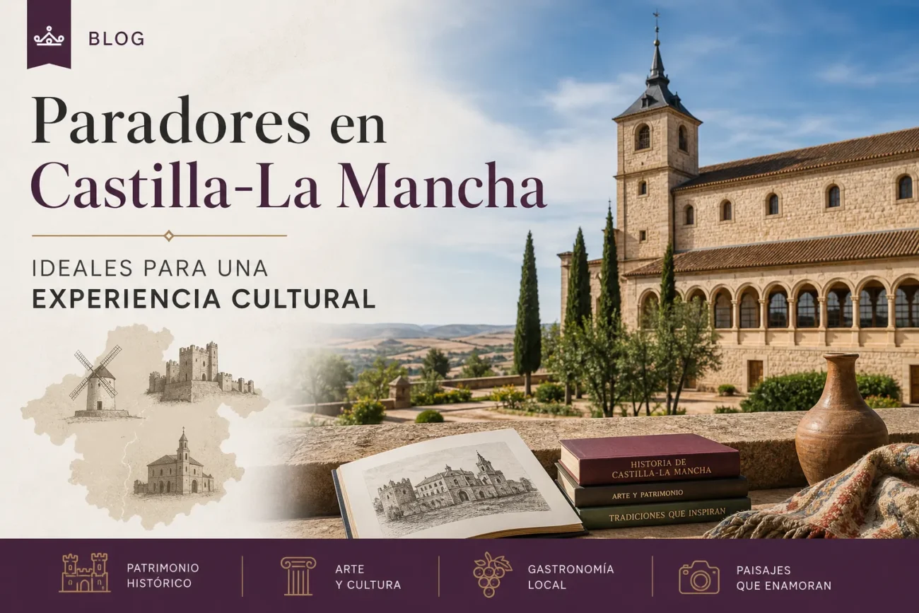 Paradores en Castilla-La Mancha ideales para una experiencia cultural