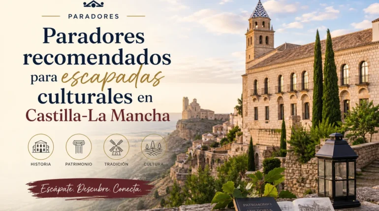 Paradores recomendados para escapadas cultural en Castilla-La Mancha