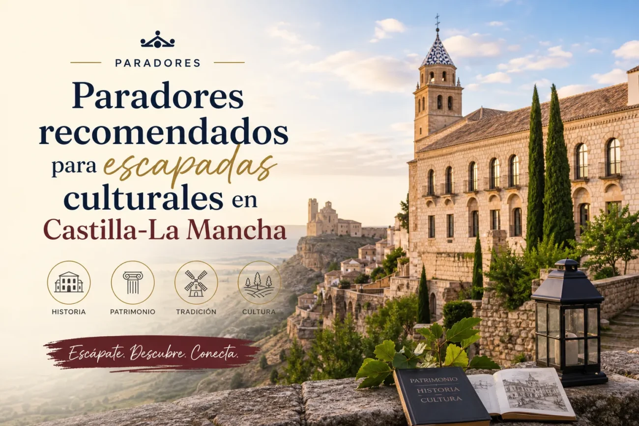Paradores-recomendados-para-escapadas-cultural-en-Castilla-La-Mancha | Paradores.tv Paradores recomendados para escapadas cultural en Castilla-La Mancha