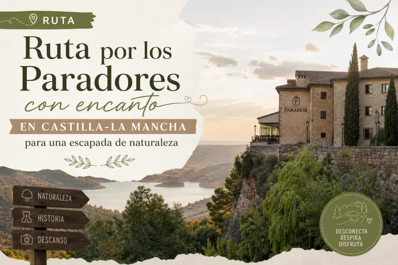 Ruta-por-los-Paradores-con-encanto-en-Castilla-La-Mancha-para-una-escapada-de-naturaleza | Paradores.tv Ruta por los Paradores con encanto en Castilla-La Mancha para una escapada de naturaleza