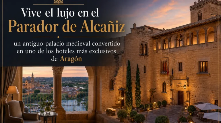 Vive el lujo en el Parador de Alcañiz un antiguo palacio medieval convertido en uno de los hoteles más exclusivos de Aragón